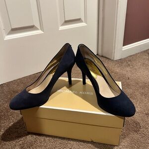 Micheal Khors Blue suede shoes